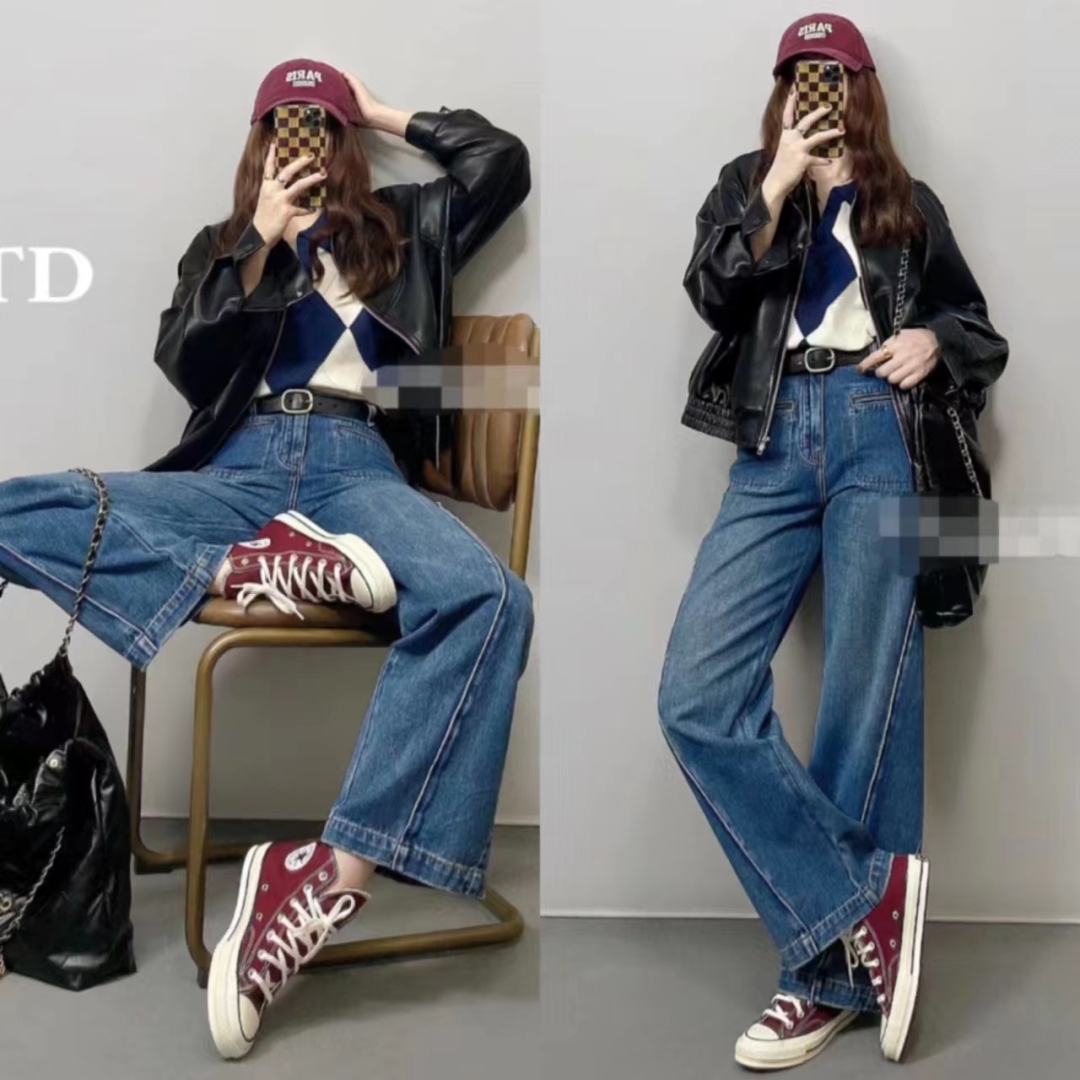 黑小棉皮衣外套短款搭配,今年冬季最流行小皮衣新款