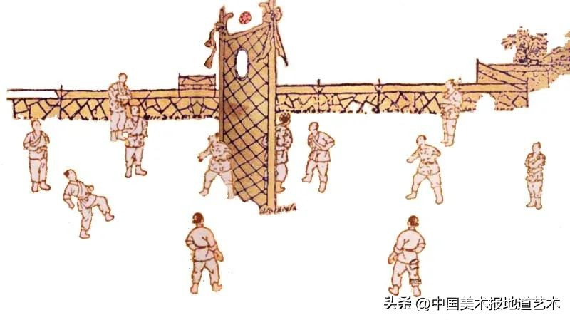 宋朝年代的足球,宋朝时期的足球的样子