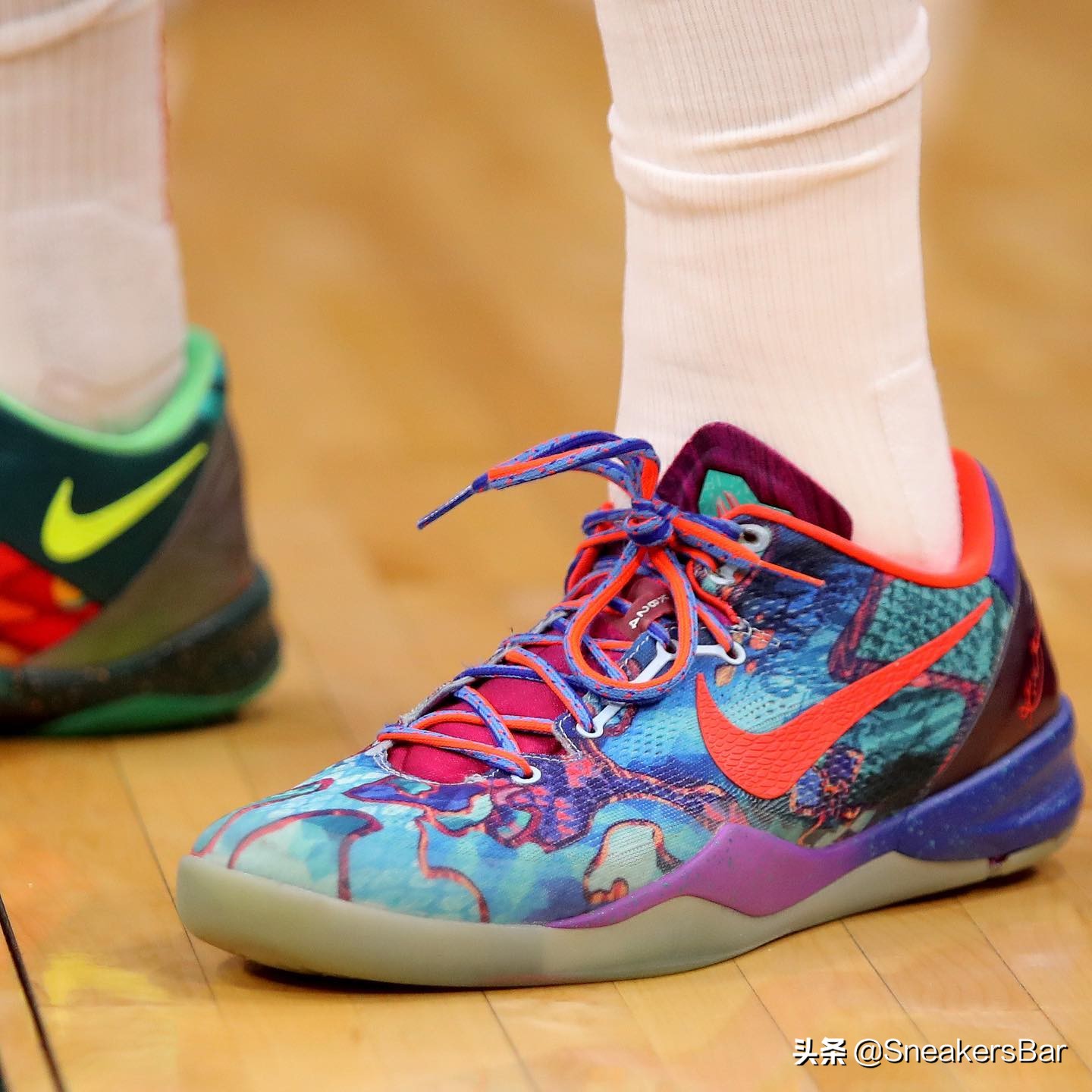 每日球鞋上脚nba,nba球星上脚球鞋pg