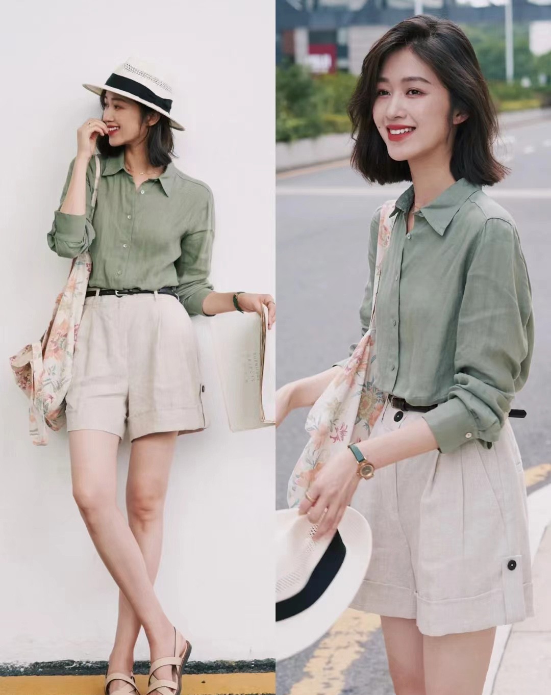 高级的夏日穿搭有这件衣服就够了,夏季穿搭攻略这么穿好看又有质感