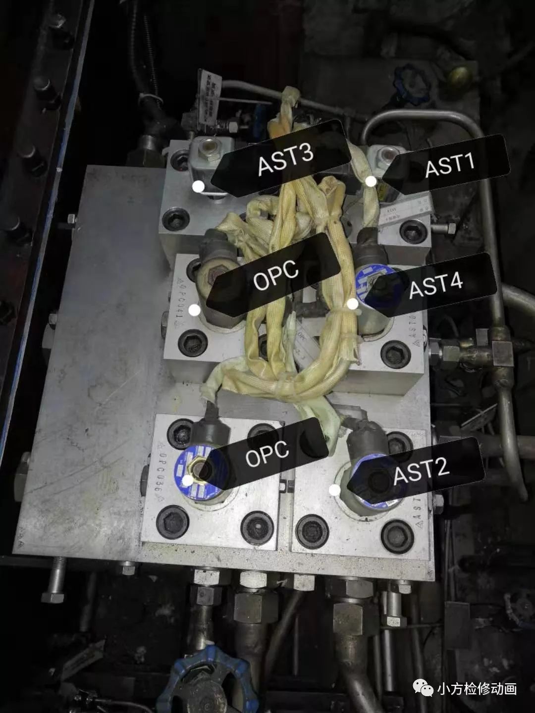 opc电磁阀布置位置,opc电磁阀图纸
