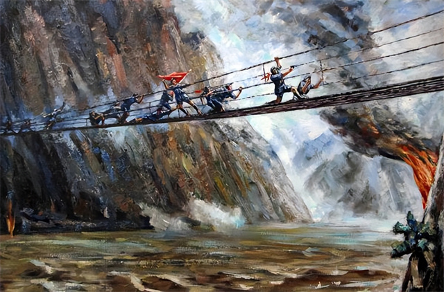 1935年大渡河边，一老秀才深夜见毛*东泽**，留下一句话救了两万红军