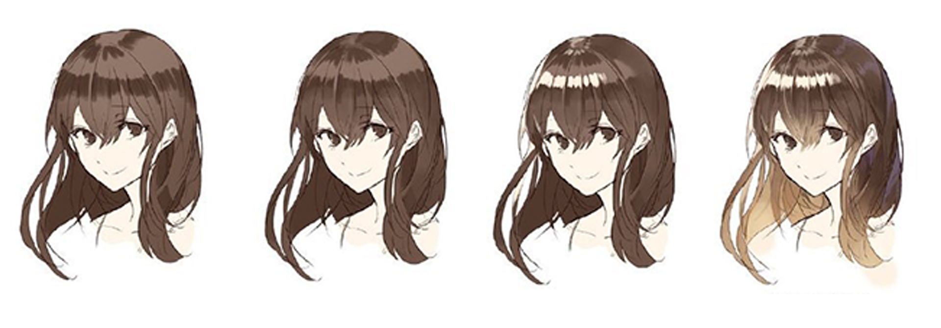 素描头发怎么画出体积感,头发局部特别容易上色