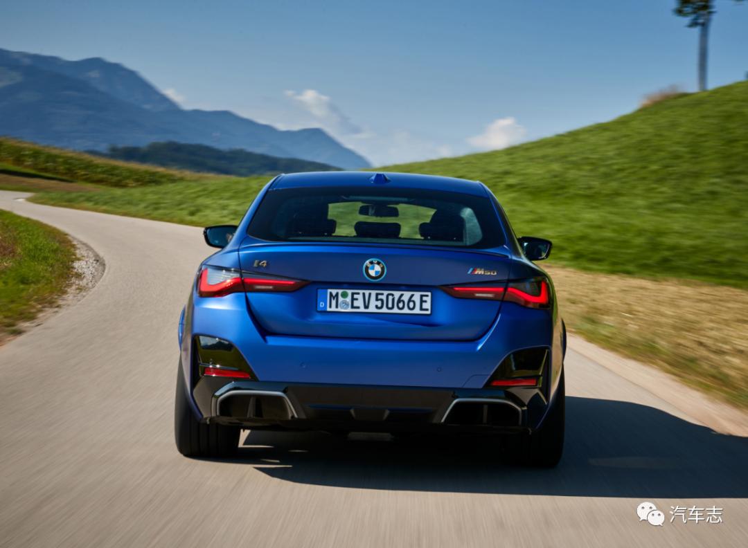 纯进口纯电轿跑宝马i4,新款宝马i4上市