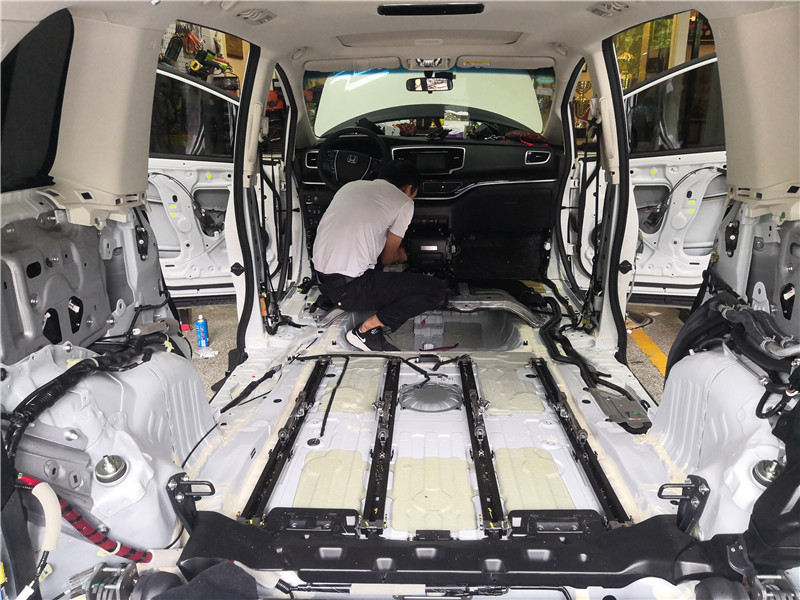 2022奥德赛隔音效果到什么地步,12款奥德赛汽车音响隔音安装教学