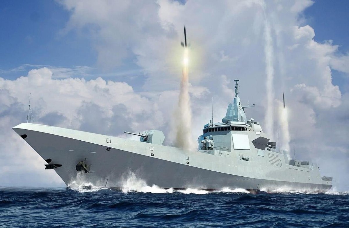 海军最强战力055型驱逐舰,055大驱抗击打能力