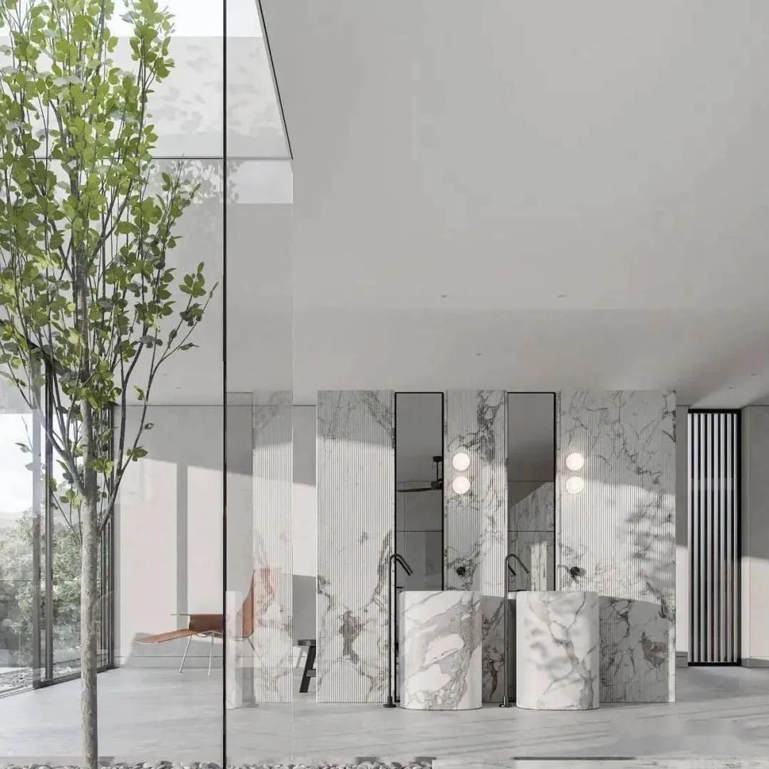 奢石大理石装修效果图,奢石顶级装修