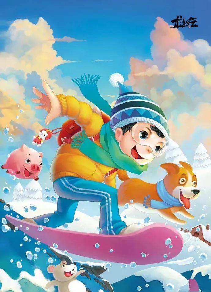 网友画的教材封面,网友画的小学教材插画对比图