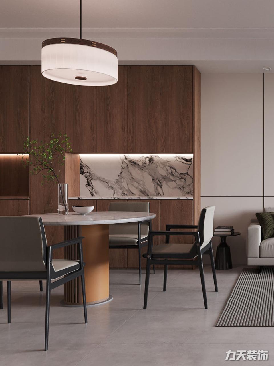 石家庄高端现代装修效果,石家庄新中式风格装修高级感