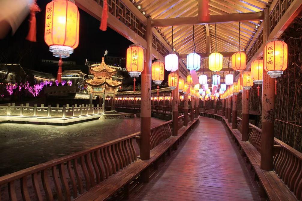 石家庄龙泉古镇和德明古镇,石家庄2022春节活动德明古镇