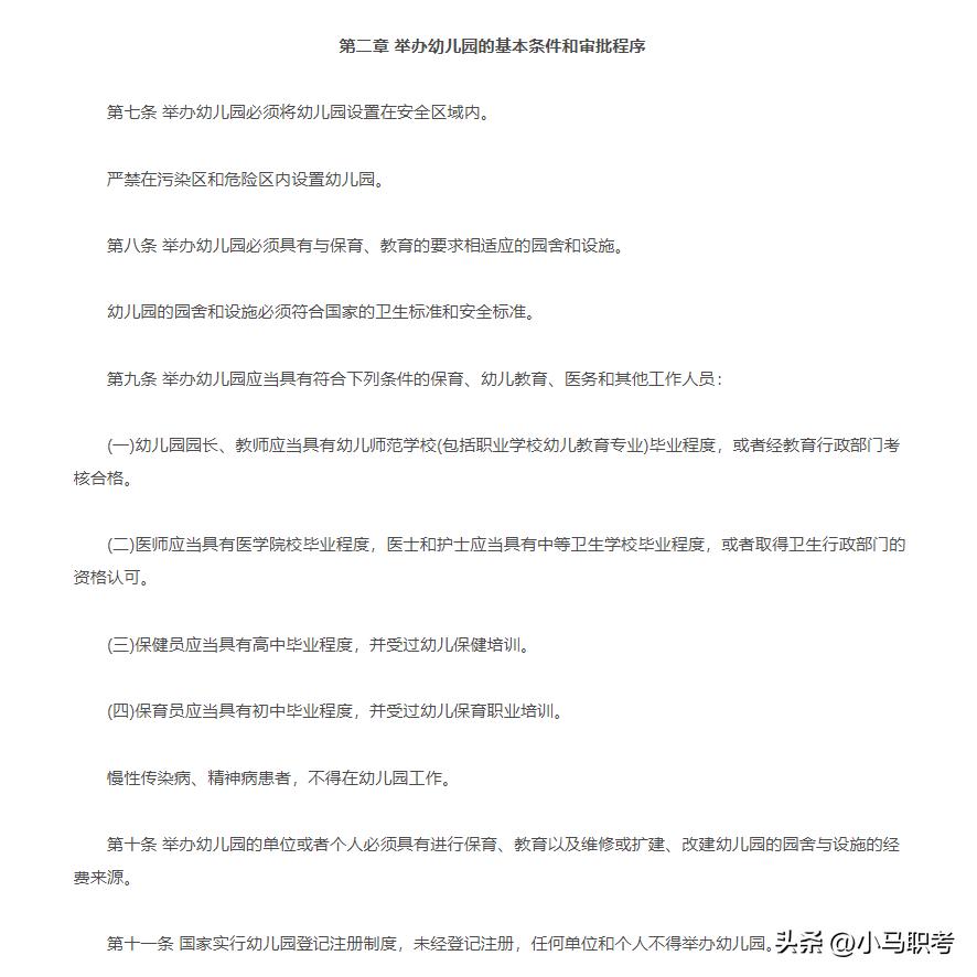 马鞍山市幼儿园开办条件,中高端幼儿园开办条件