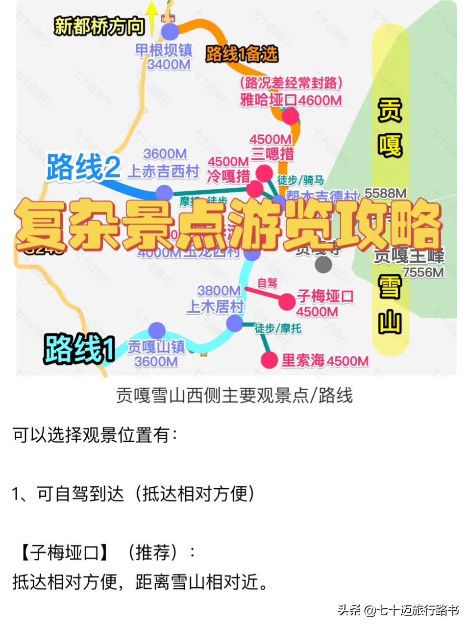 318川藏线最有价值的路书,特斯拉318川藏线自驾路书