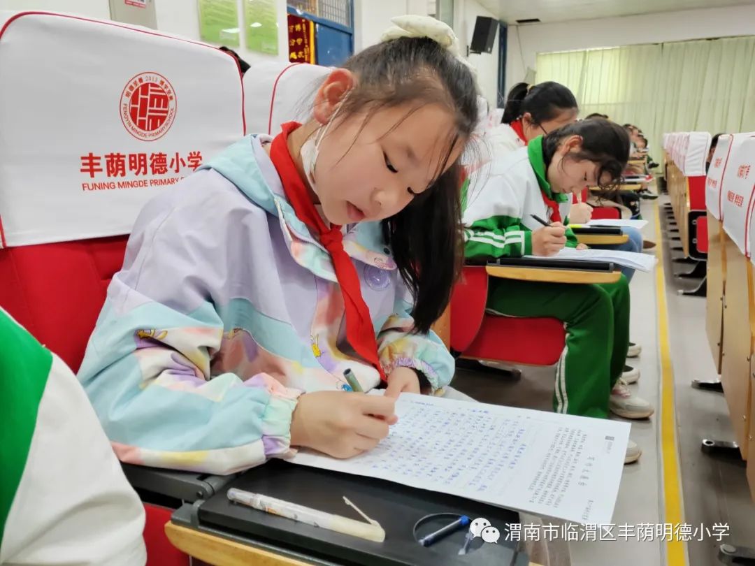 纸上风光正好真情笔端流淌——丰荫明德小学第二十届作文竞赛活动侧记
