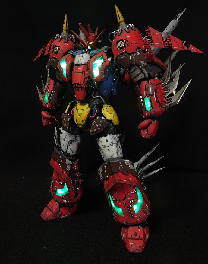 盖塔可动模型,真盖塔龙