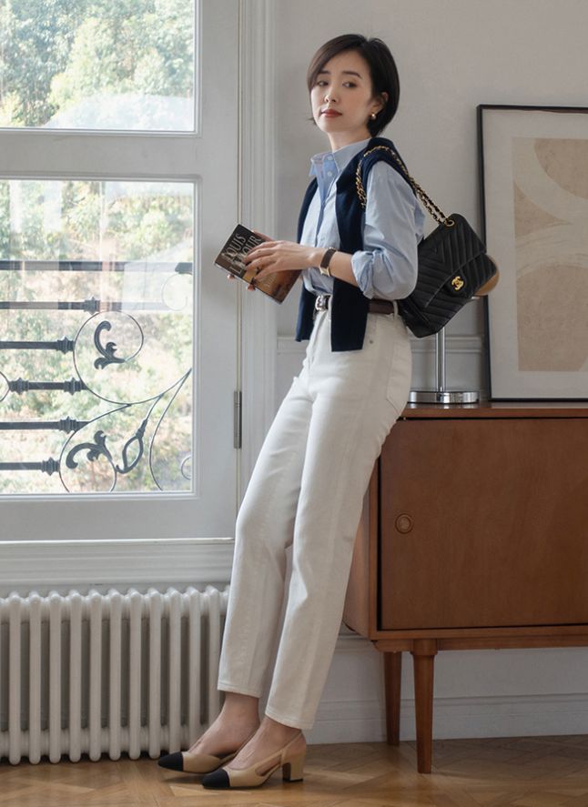 今年流行爆款裤子洋气时髦阔腿裤,今年不流行阔腿裤了吗