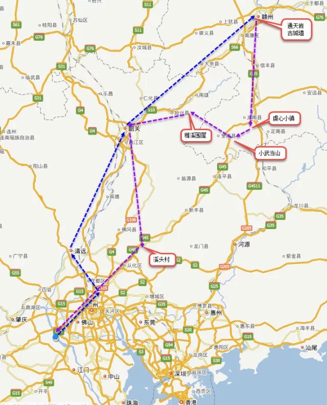 赣州周末出游攻略,春节赣州出发2-3天短途旅游