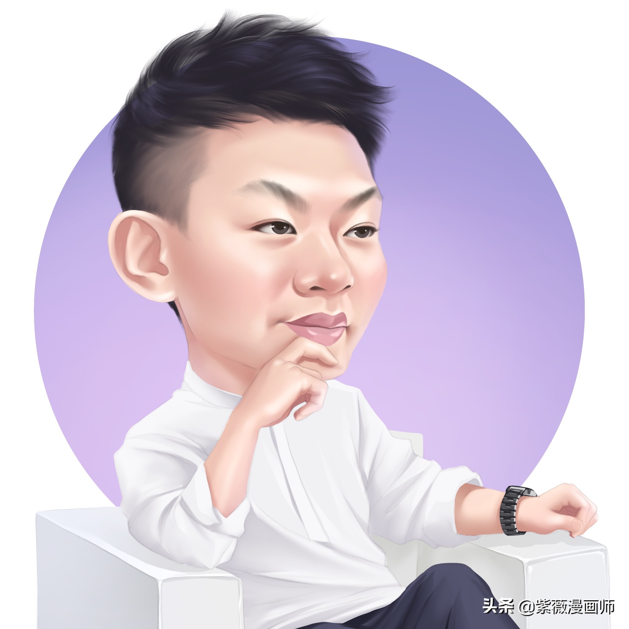 领导用的微信头像男士,适合男领导微信头像