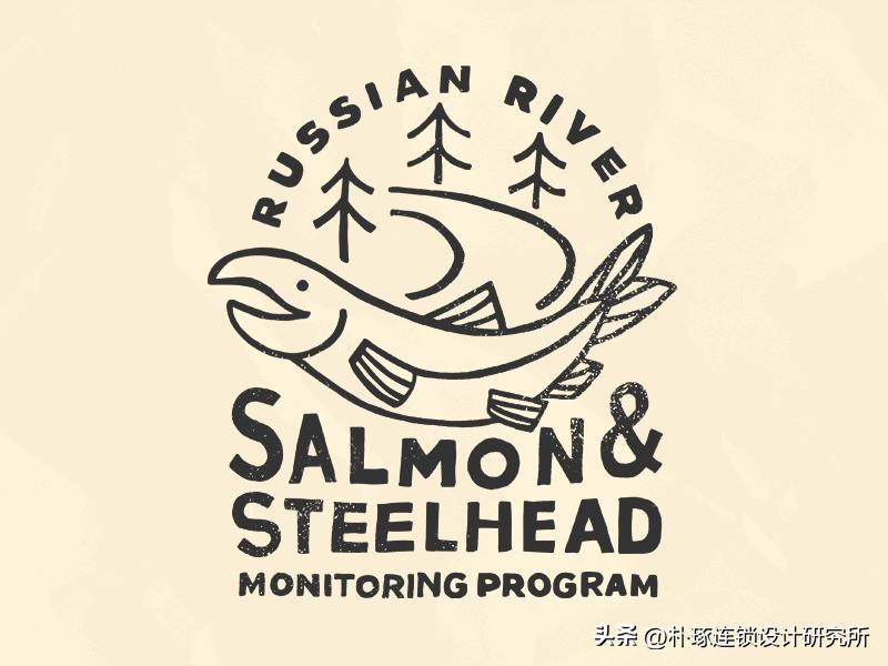 鱼创意logo设计免费,餐饮logo鱼免费设计