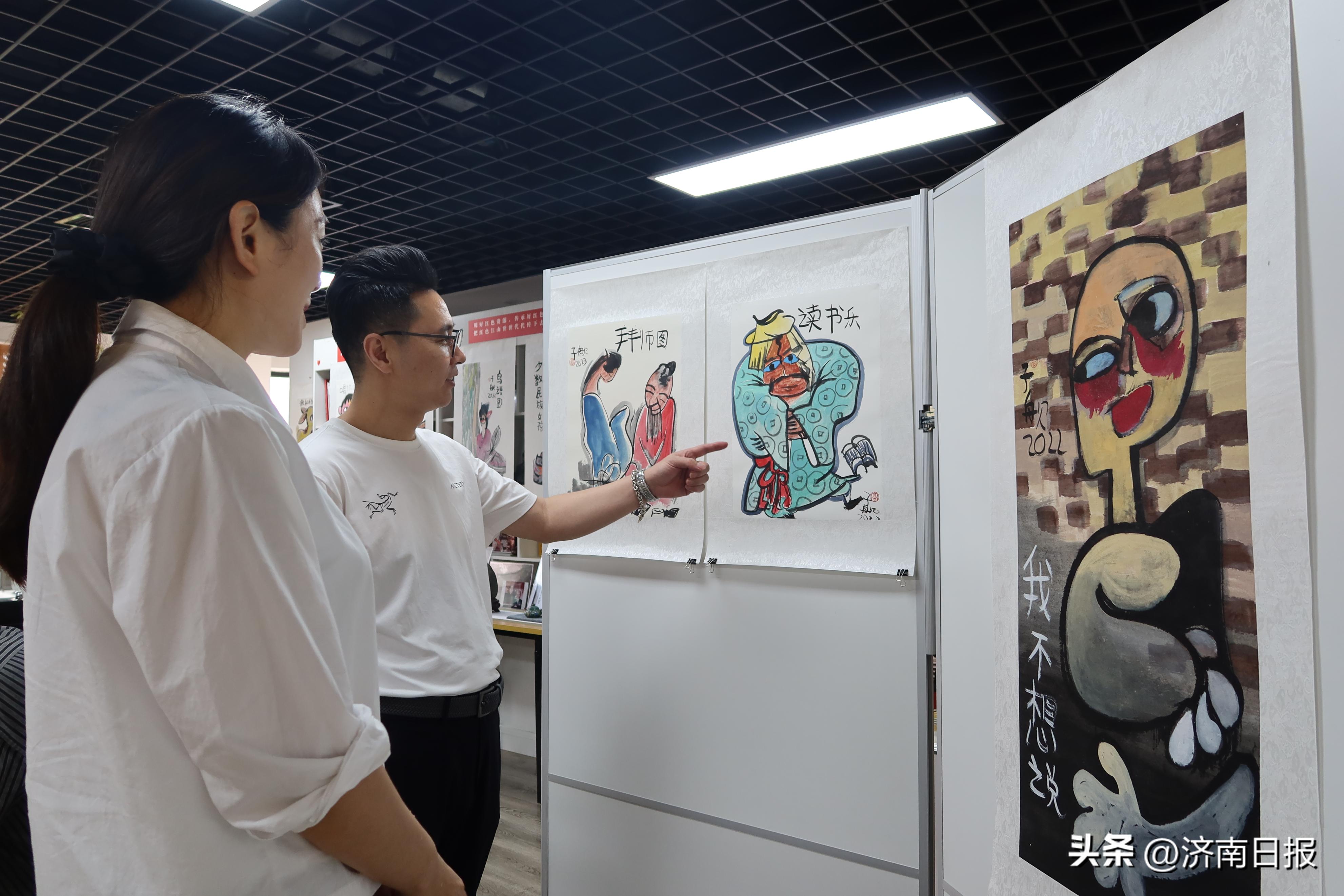 全国自闭症儿童画展,9岁自闭症儿童画展