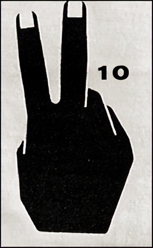 出门在外一定要注意防范,禁止出门手势