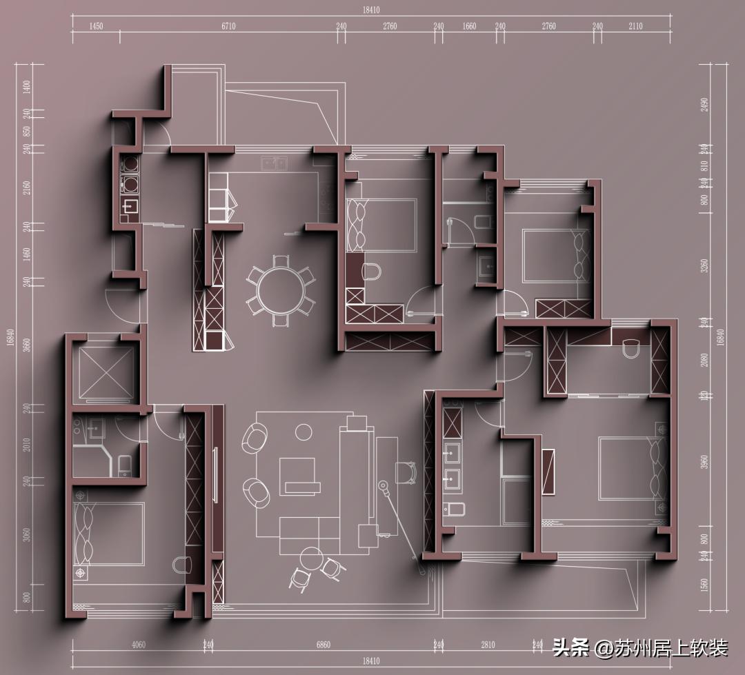 狮子山澜庭装修设计,苏州铂湾澜庭装修方案