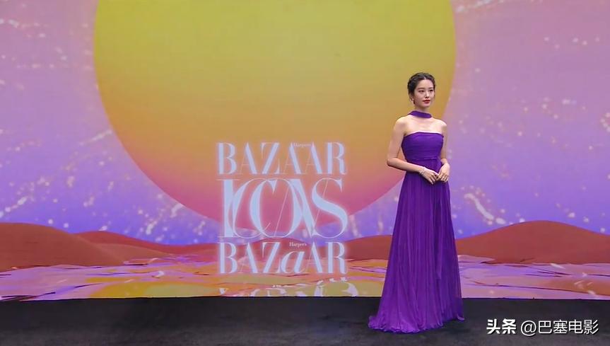 热巴杨颖红毯造型,芭莎红毯杨紫热巴杨颖赵丽颖