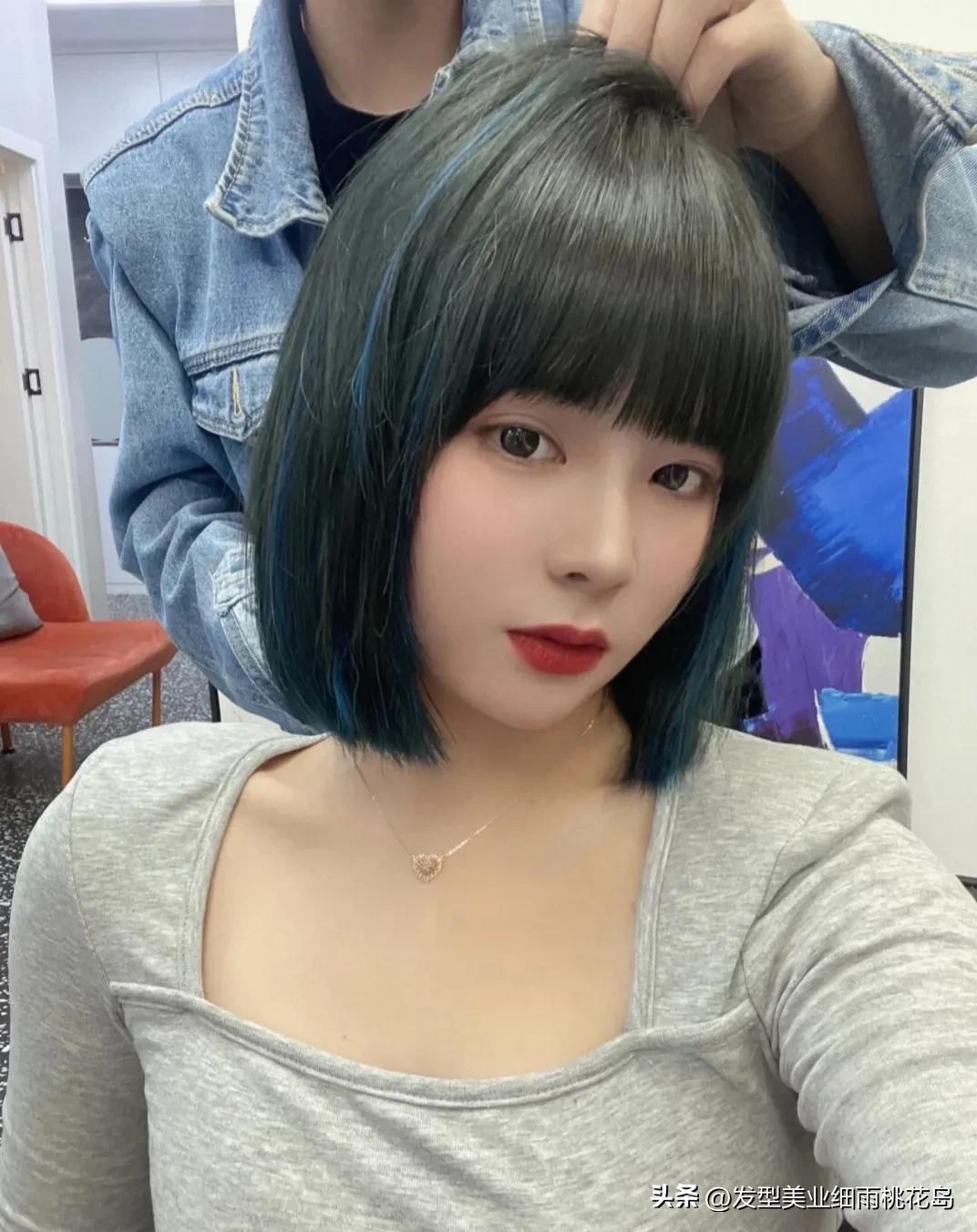 奶茶妹妹同款短发,奶茶妹妹发型图片大全