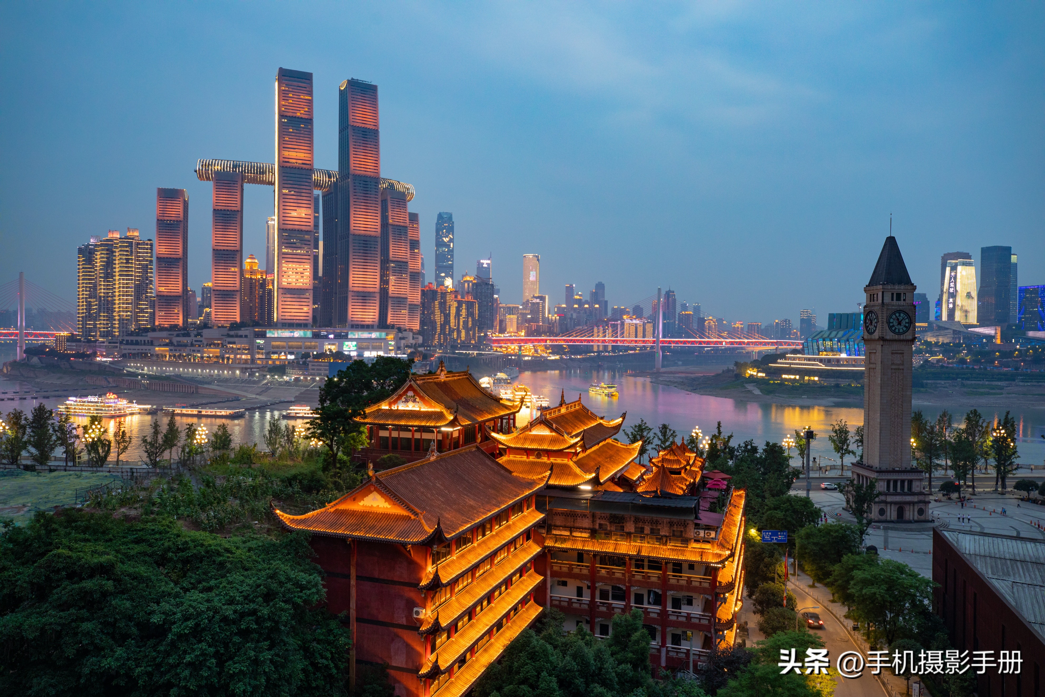 4个技巧教你拍好夜景照片,手机拍夜景怎么拍出高级感