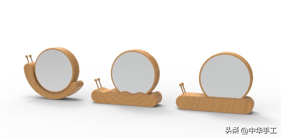 木梳简单设计图,手工木梳设计