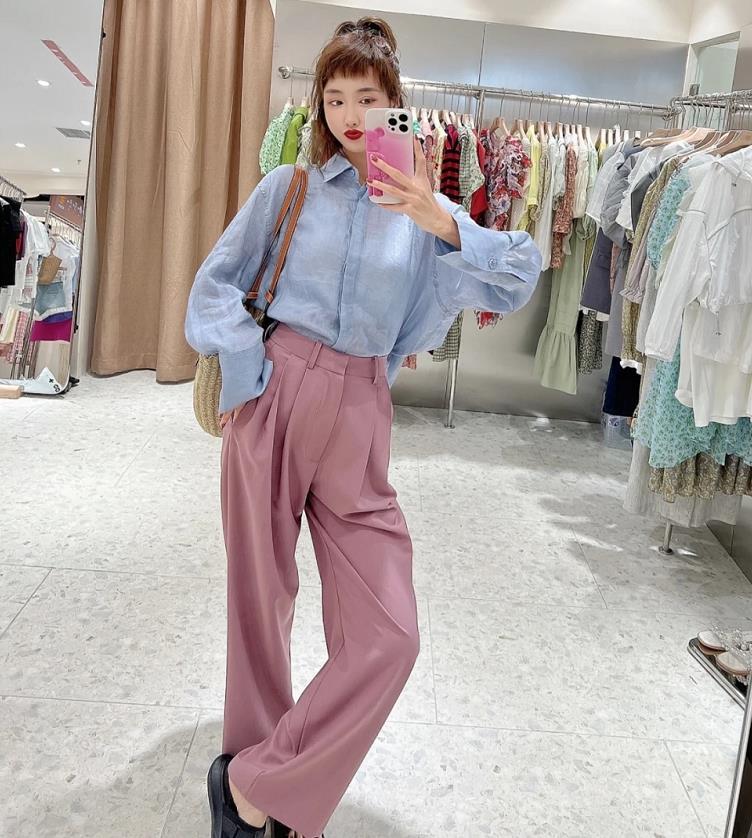 高级感穿搭女装粉色系,秋冬高级感穿搭淡粉色