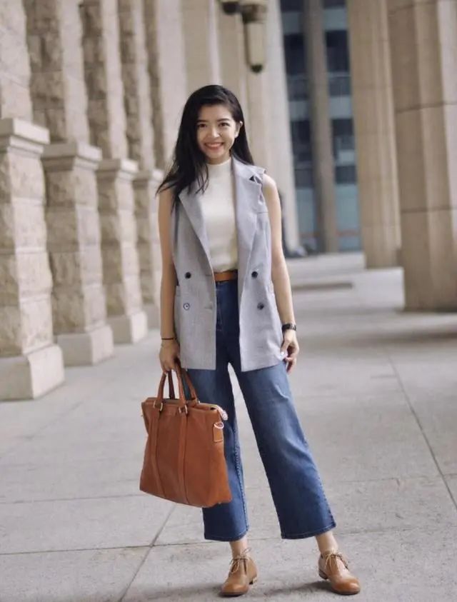 阔腿裤平底鞋如何搭配,阔腿裤平底鞋