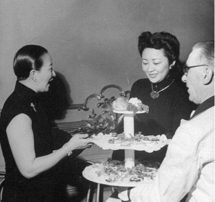 宋美龄死后孔令仪还活着吗,孔令仪谈宋美龄逝世视频