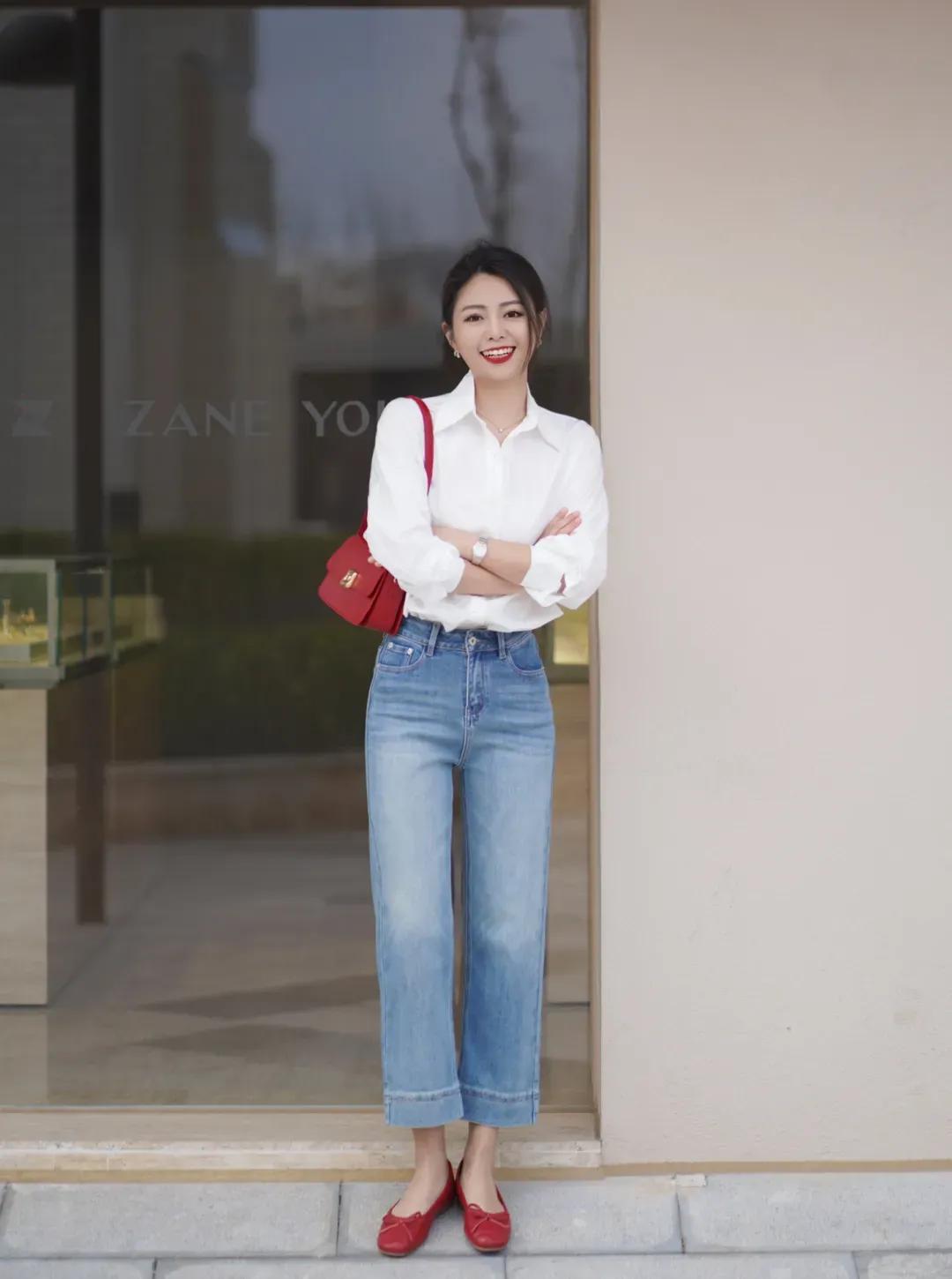 白衬衫西装裤怎么穿搭显高级,3个搭配思路把衬衫穿得更有范儿