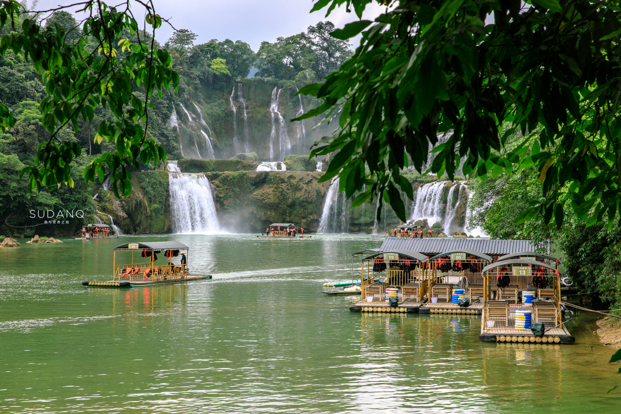 广西边境有一条跨国瀑布：亚洲第一大，是中国最美的六大瀑布之一