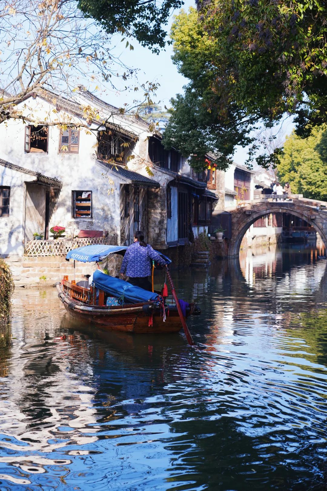 周庄古镇风景区打卡,周庄水乡小镇一日游