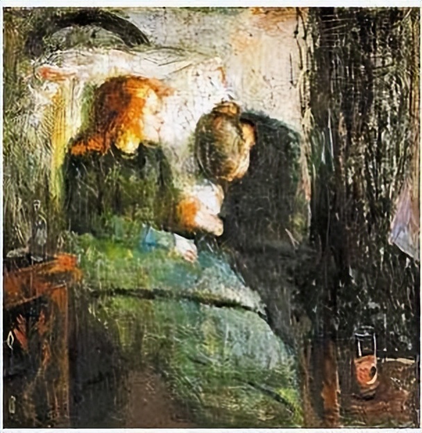 爱德华蒙克呐喊的绘画,蒙克绘画的艺术风格