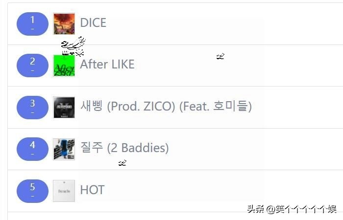 221001七天里韩网搜索很多的歌曲，NMIXX五连冠，newjeans在榜