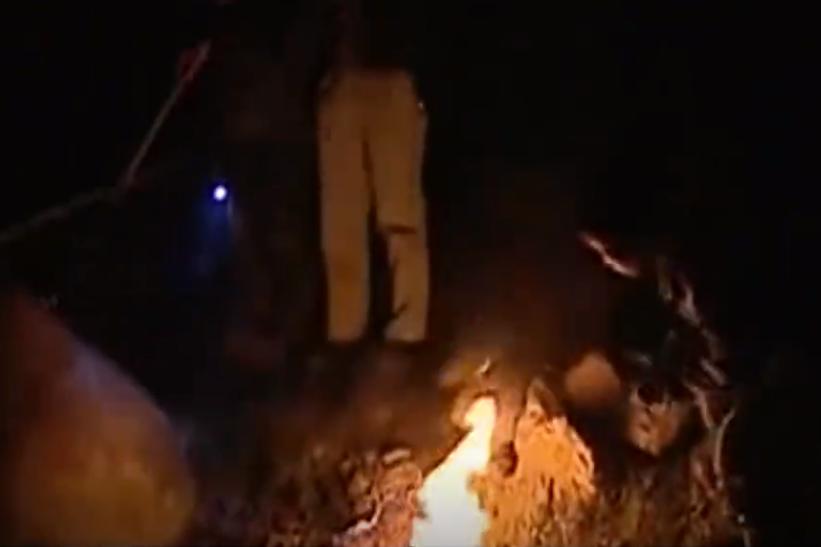 贵州山火相同的案例,贵州水田里的火焰