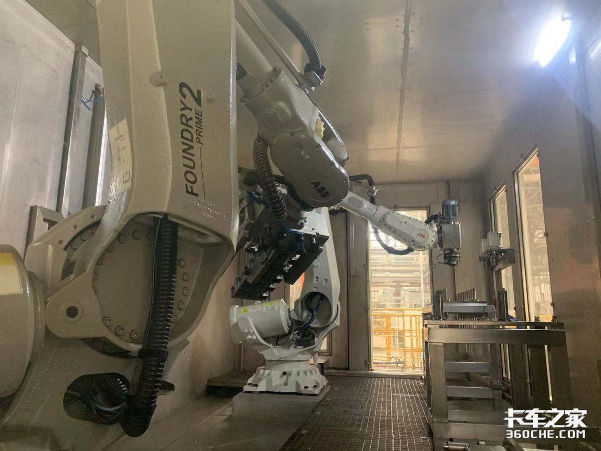 一汽工厂参观,大柴劲威发动机