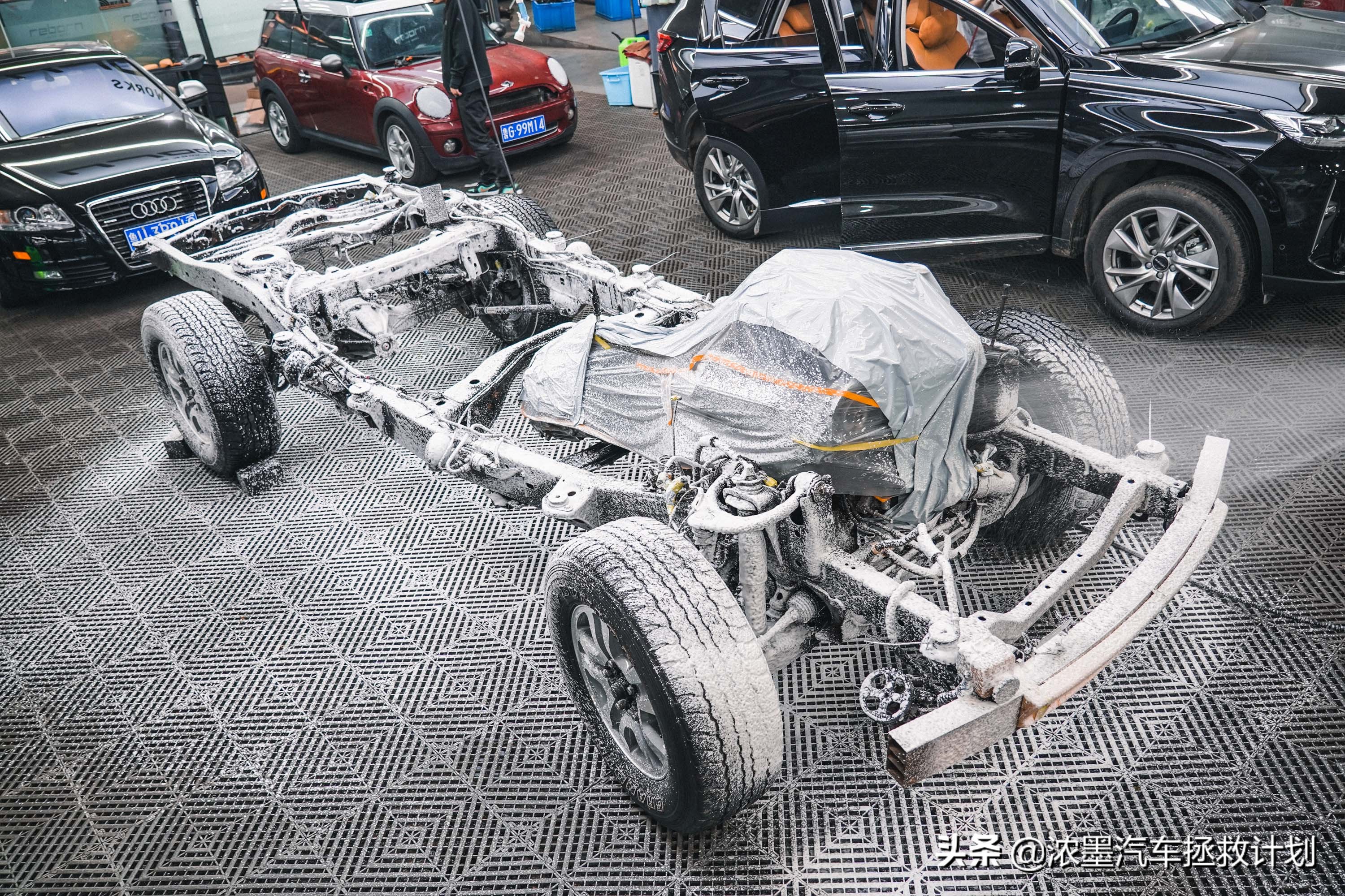 上篇｜用极致的工艺修复16年前的LX470，无惧疾风骤雨放怀前行