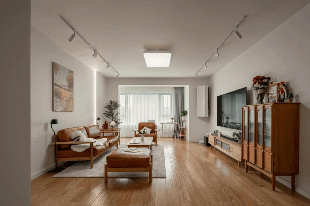 北京夫妻的120㎡新家火了，全屋刷大白墙，却有藏不住的高级感