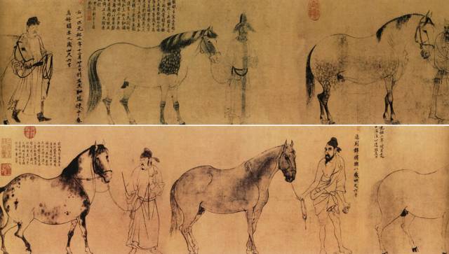 中国历代名画鉴赏图文,100幅历代名画欣赏
