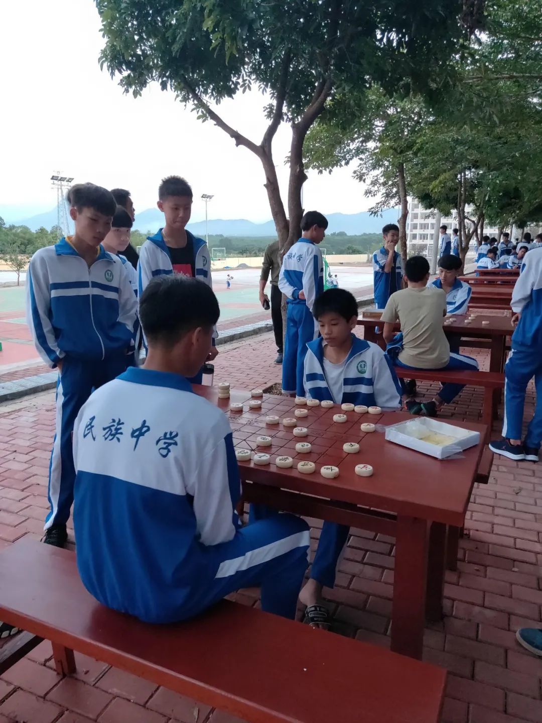 白沙中学校内环境,白沙中学校园环境