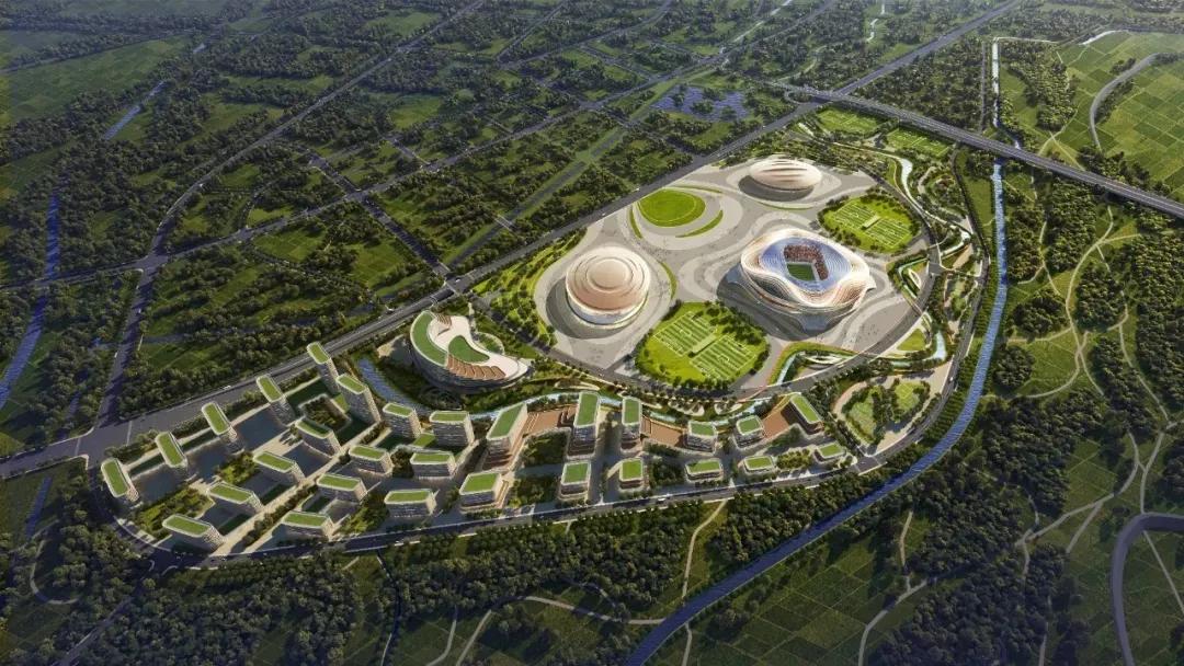 济南起步区黄河国际会展中心,济南起步区规划图黄河体育中心