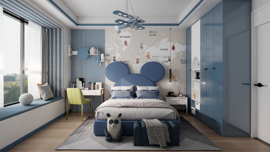 儿童房就要这样装,儿童房这样装修太美了