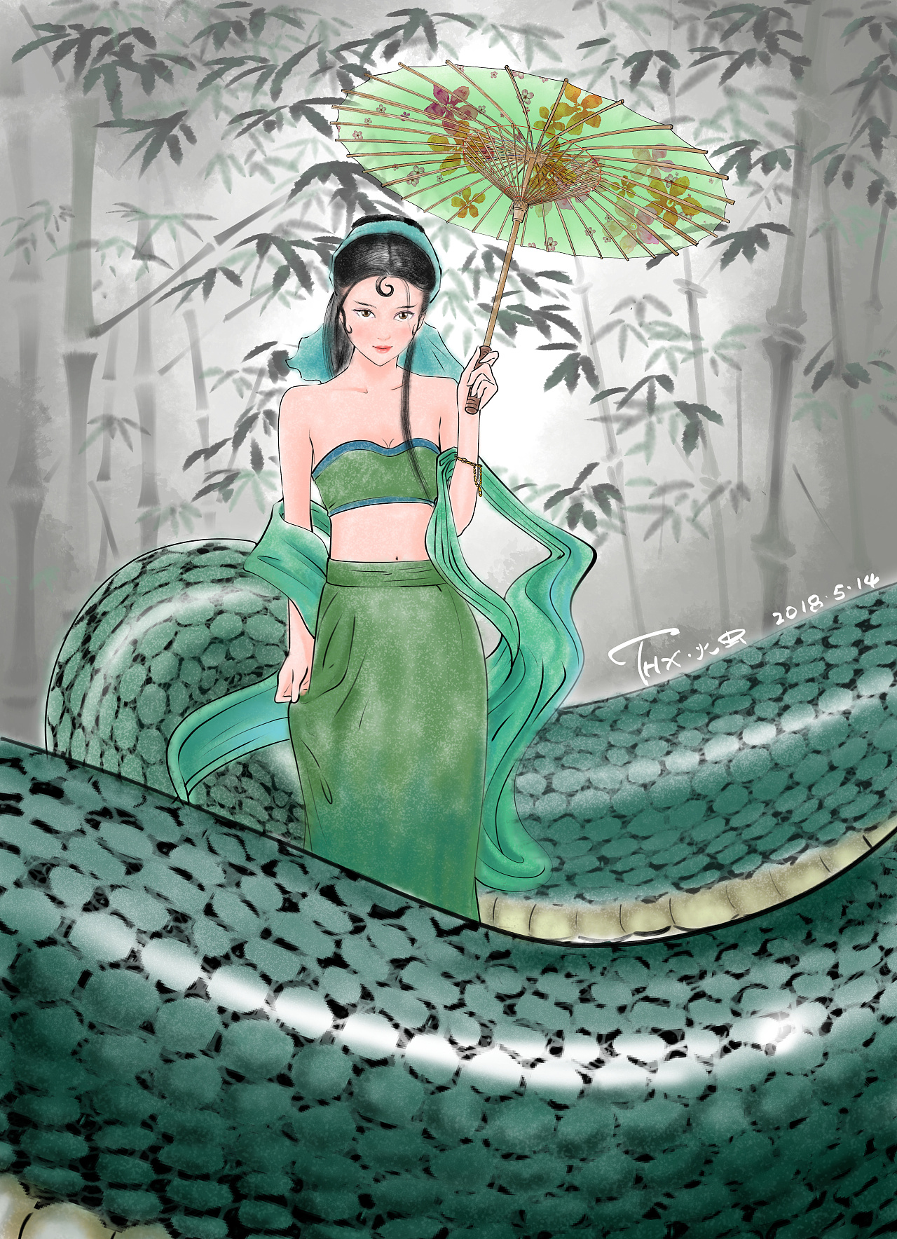 青白双蛇剑三,青白两蛇接回魔界