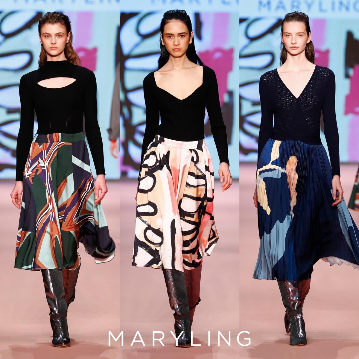 maryling2023冬季新品,maryling气质款连衣裙推荐