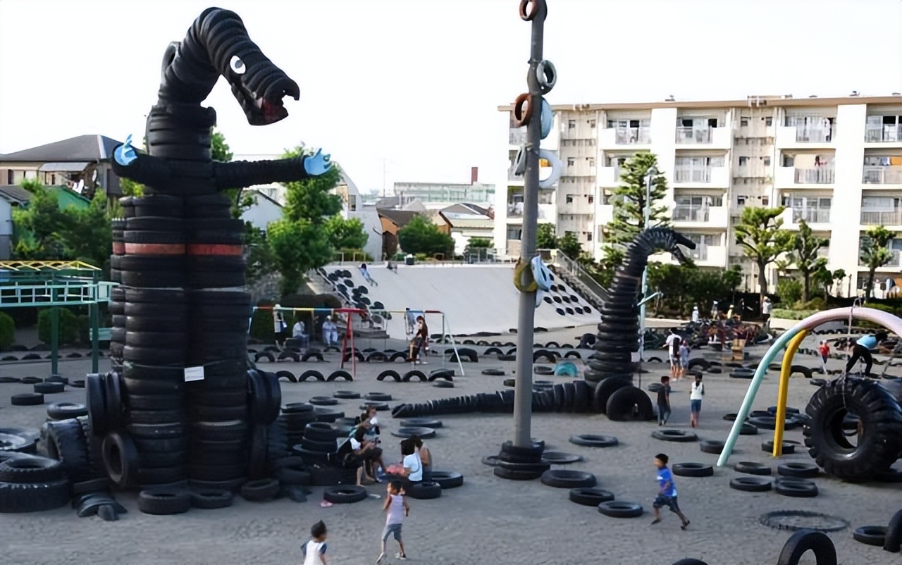 100个创意儿童乐园,把废弃的游乐园搬回家