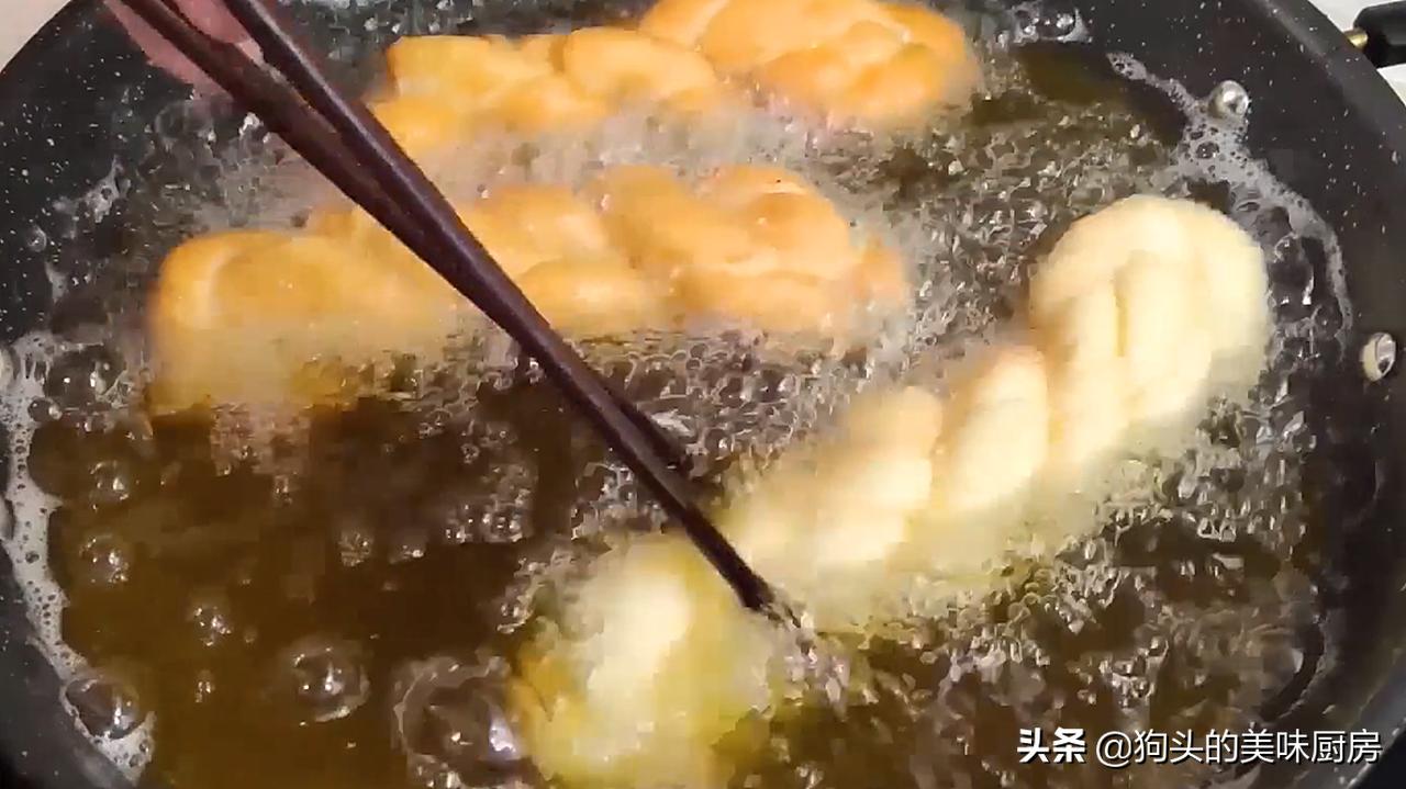 老式软麻花的做法,老式软麻花的教程