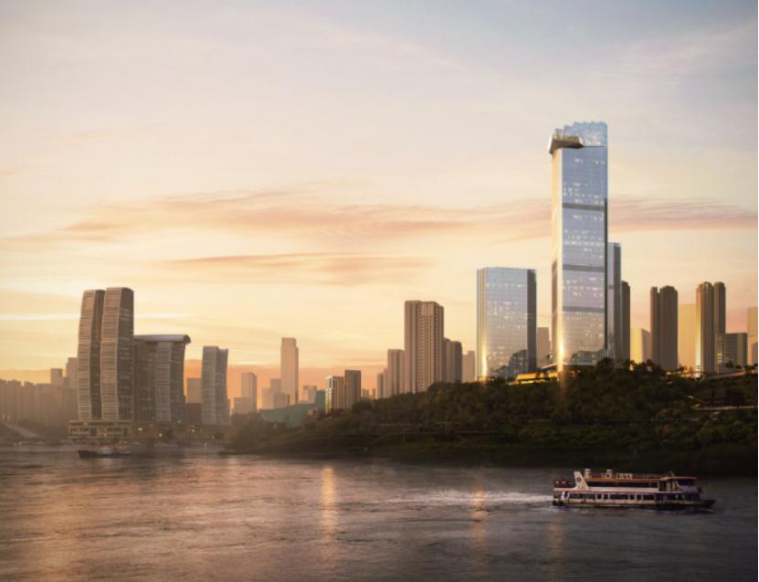 两江新区最高楼,重庆两江新区地标中心